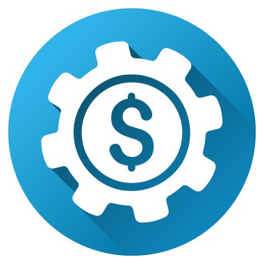 Ödeme Seçenekleri Degrade Yuvarlak Vektör Simgesi