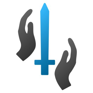 Klasik Muhafız Gradyan Vektör Simgesi