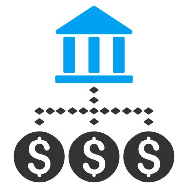 Banka yapısı Raster araç çubuğu simgesi