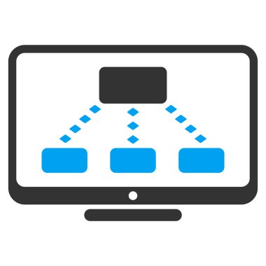 Hiyerarşi izleme Raster araç çubuğu simgesi