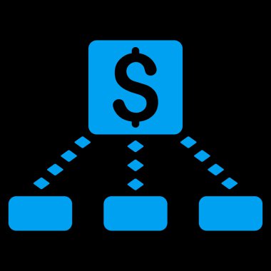 Fişleri Paraya Çevirme düzenini vektör araç çubuğu simgesi