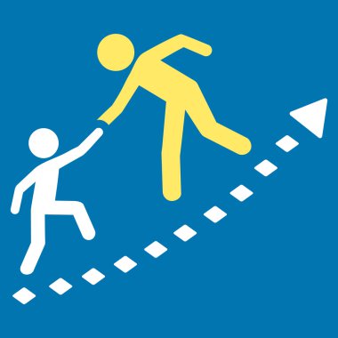 Eğitim ilerleme vektör araç çubuğu simgesi