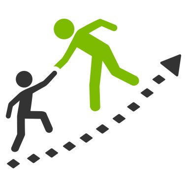 Eğitim ilerleme vektör araç çubuğu simgesi