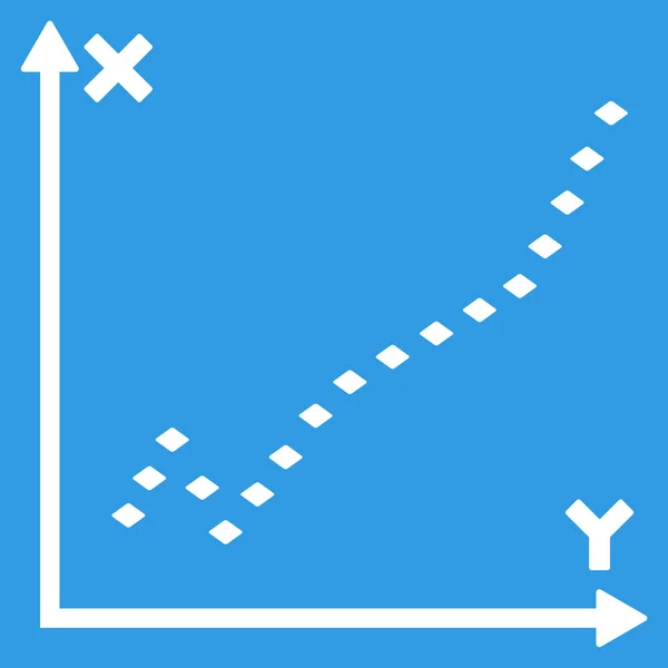 带点的函数情节矢量工具栏图标 — 图库矢量图片