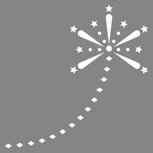 Знак векторной панели инструментов салют фейерверк — стоковый вектор