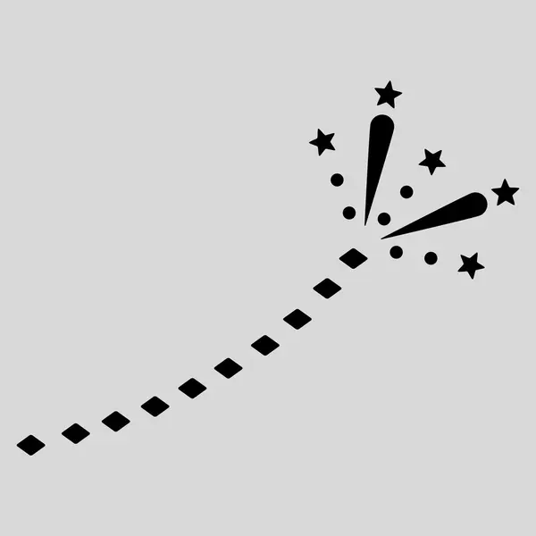 Піктограма панелі векторної панелі феєрверків Trace — стоковий вектор