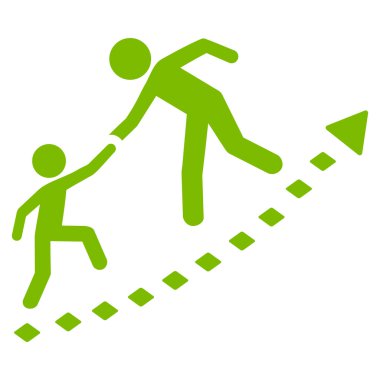 Eğitim ilerleme vektör araç çubuğu simgesi