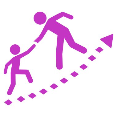 Eğitim ilerleme vektör araç çubuğu simgesi