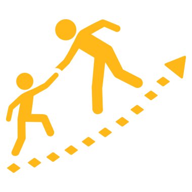 Eğitim ilerleme vektör araç çubuğu simgesi