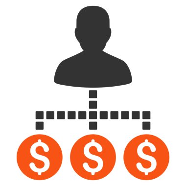 İstemci Ödemeleri Vektör Araç Çubuğu Simgesi