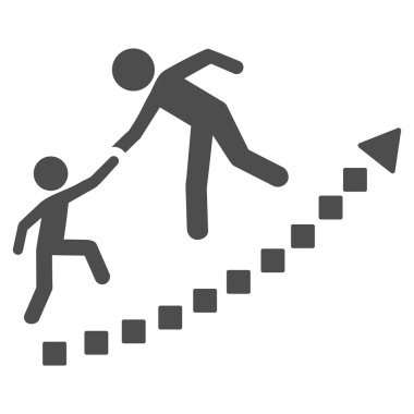 Eğitim büyüme vektör araç çubuğu simgesi