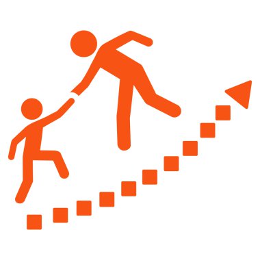 Eğitim büyüme vektör araç çubuğu simgesi