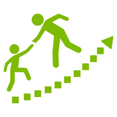 Eğitim büyüme vektör araç çubuğu simgesi