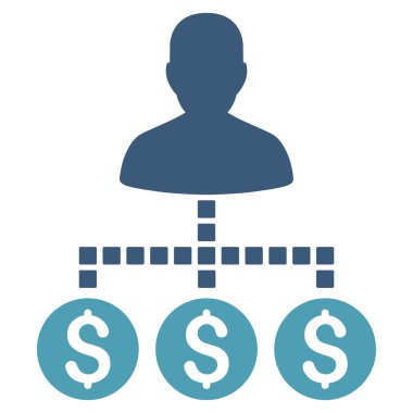 İstemci Ödemeleri Vektör Araç Çubuğu Simgesi