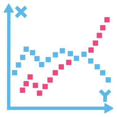 İşlevler Çizim Vektör Araç Çubuğu Simgesi