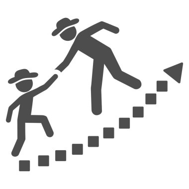 Beyler Eğitim Büyüme Vektör Araç Çubuğu Simgesi