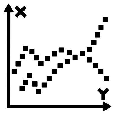 İşlevler Çizim Vektör Araç Çubuğu Simgesi