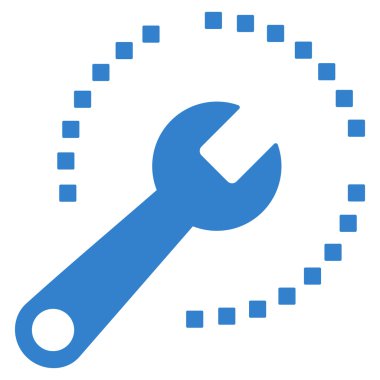 Diyagram vektör araç çubuğu simgesi yapılandırma