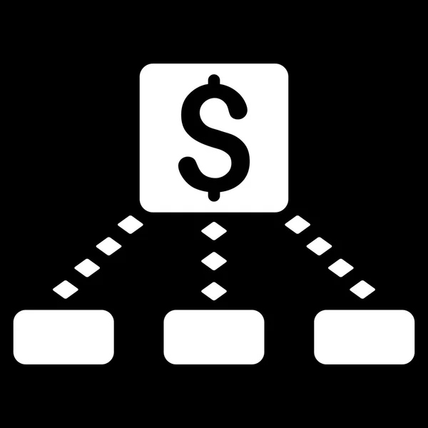 Ikony paska narzędzi programu Cashout glifów — Zdjęcie stockowe