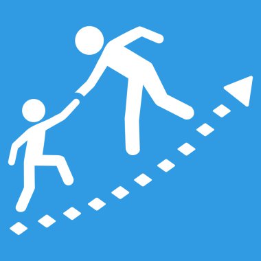 Eğitim ilerleme glif araç çubuğu simgesi