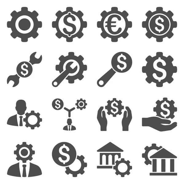 Finansal araçlar ve seçenekler Icon set