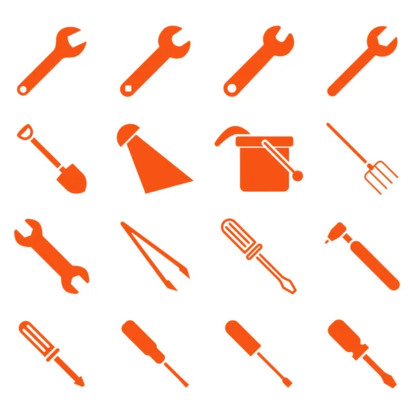 Instruments And Tools Icon Set — Stock Photo, Image