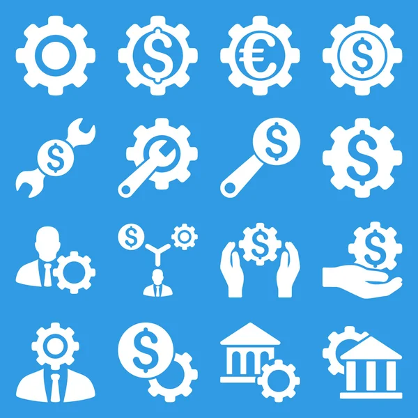 Finansal araçlar ve seçenekler Icon set