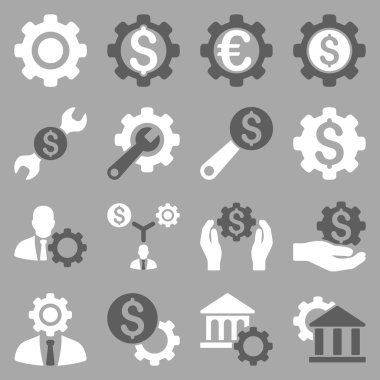 Finansal araçlar ve seçenekler Icon set