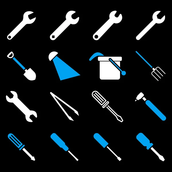 Instruments And Tools Icon Set — Stock Photo, Image