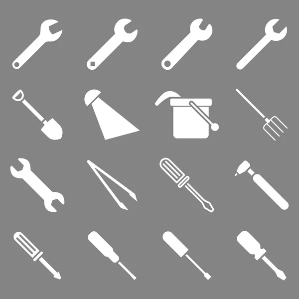 Instruments And Tools Icon Set — Stock Photo, Image