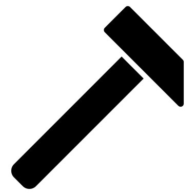 Çekiç Düz Vektör Simgesi