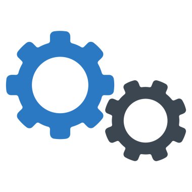 Seçenekleri düz vektör simgesi