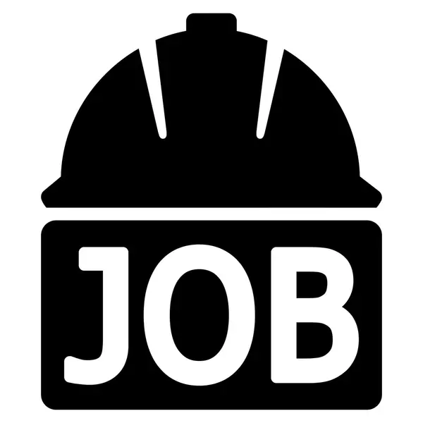 Job flache Vektor-Symbol — Stockvektor