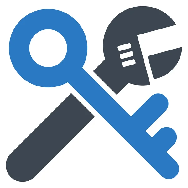 Security Adjustment Flat Vector Icon — Stockový vektor