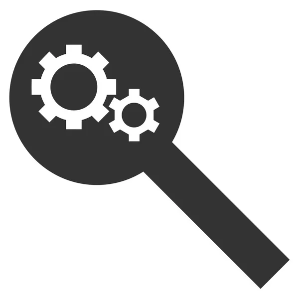 Ikonę płaskie wektor narzędzia wyszukiwania — Wektor stockowy
