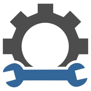 Hizmet seçenekleri düz vektör simgesi