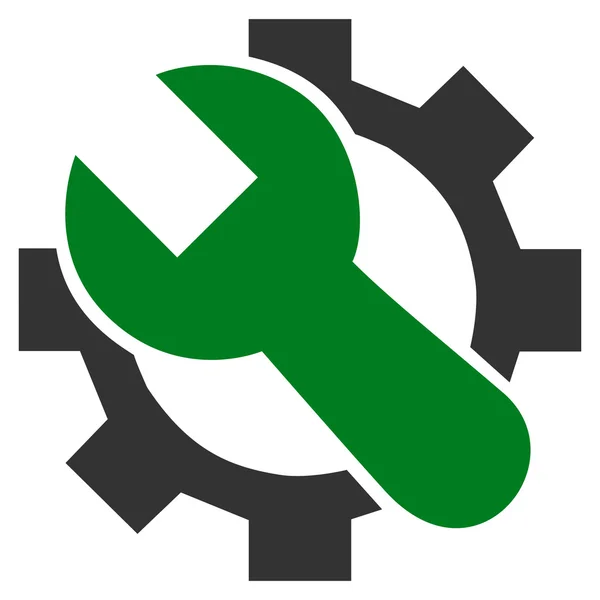 Opções de serviço Flat Vector Icon — Vetor de Stock