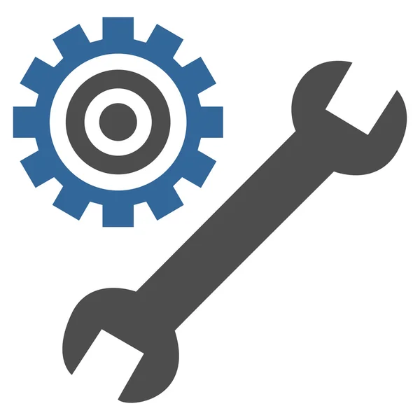 Hardware Maintenance Flat Vector Icon — Stock Vector