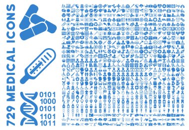 Düz tıbbi simge Clipart