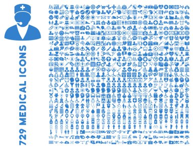 Düz tıbbi simge Clipart