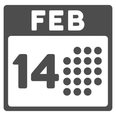 Romantik Sevgililer günü simgesi