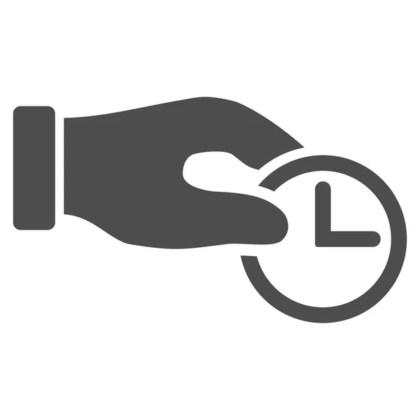 Vlastnosti ikona hodin — Stockový vektor