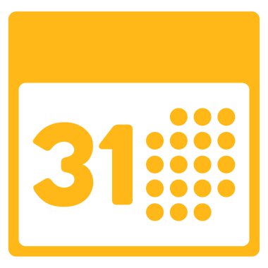 Geçen ay gün simgesi