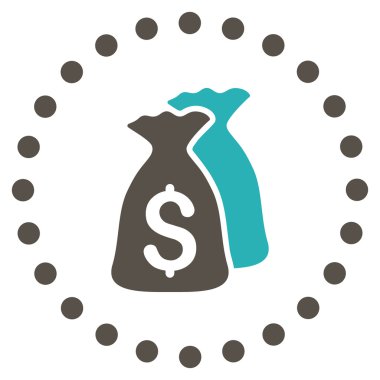 Para çantaları simgesi