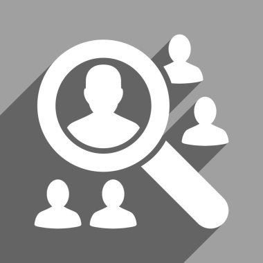 Hasta düz kare simgesini uzun gölge ile keşfedin