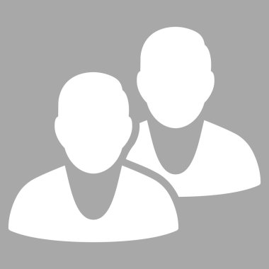 Kullanıcılar düz vektör simgesi