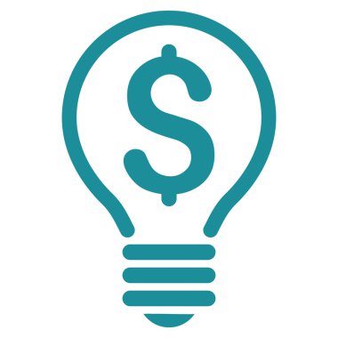 Patent düz vektör simgesi