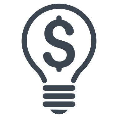 Patent düz vektör simgesi