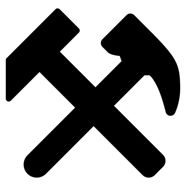 Werk plat Glyph pictogram — Stockfoto
