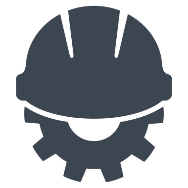 Geliştirme düz glif simgesi